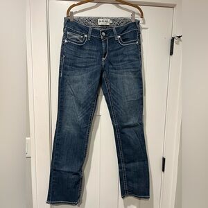 Women’s Ariat R.E.A.L. Mid Rise Straight Leg Jean
Size 31R